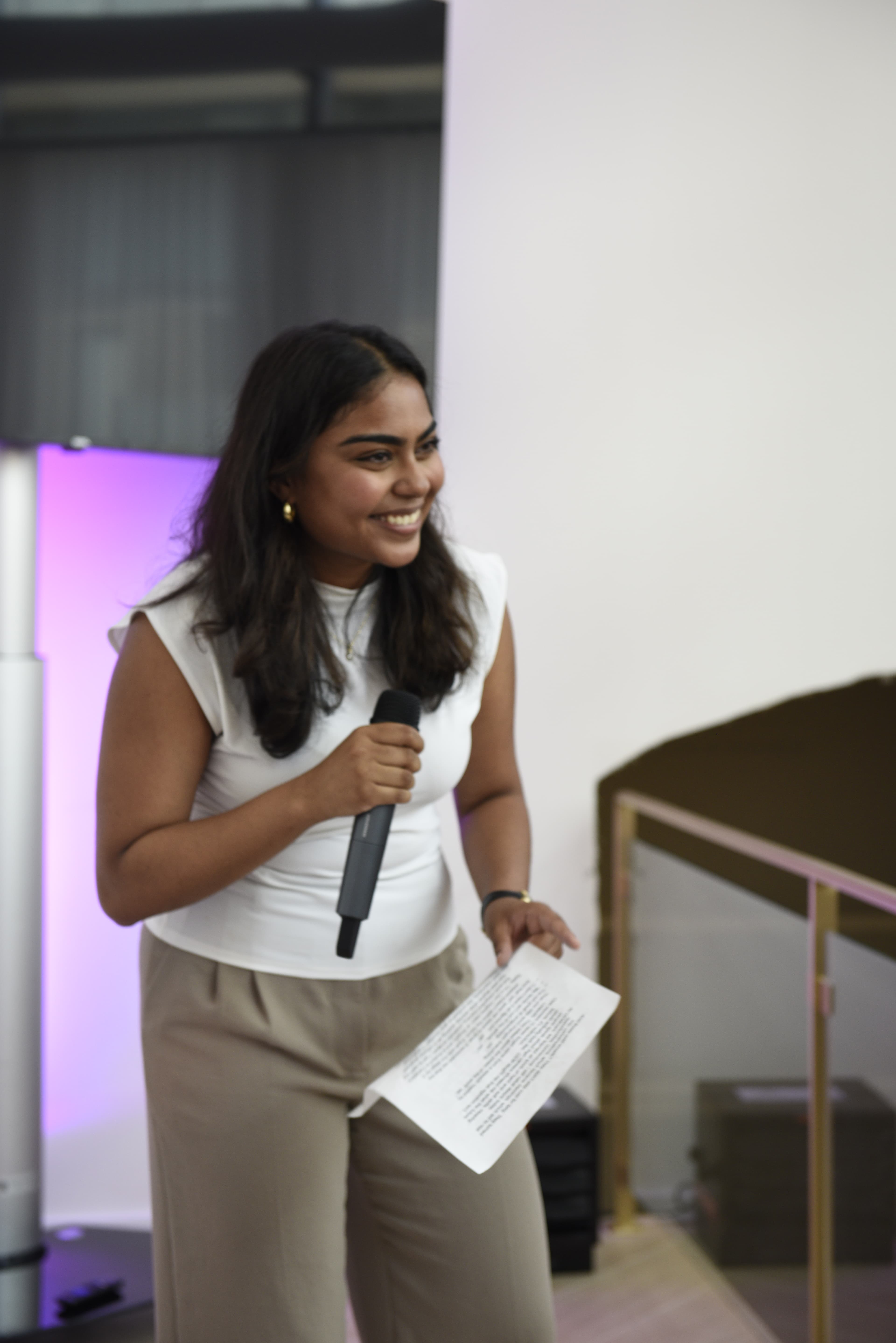 Speech about mentorship at GEM donor event