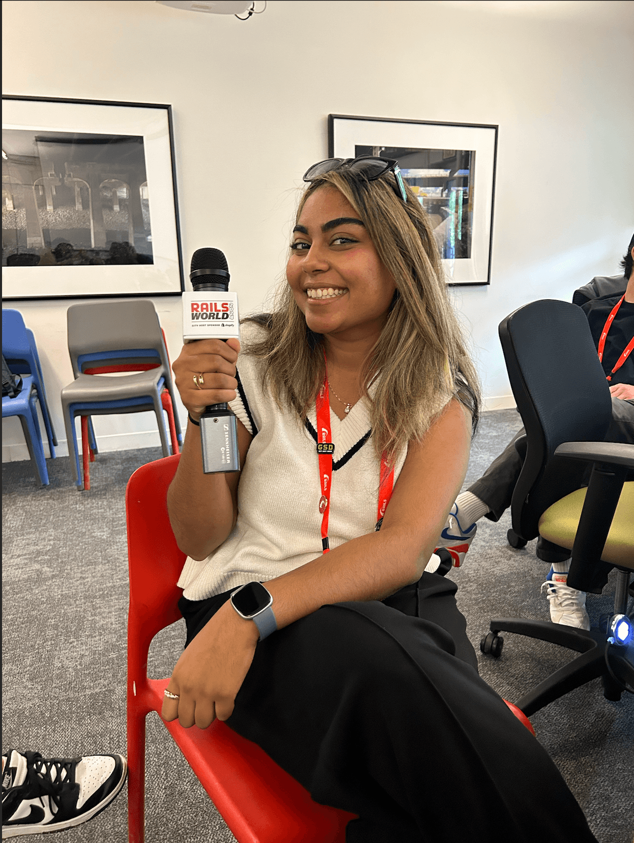 Creating content for @ShopifyEng on X at Rails World